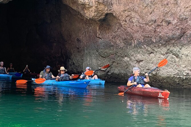 Half-Day Emerald Cave Kayak Tour (Optional Transportation) - Willow Beach: river intro, 15-minute hike, and time to swim