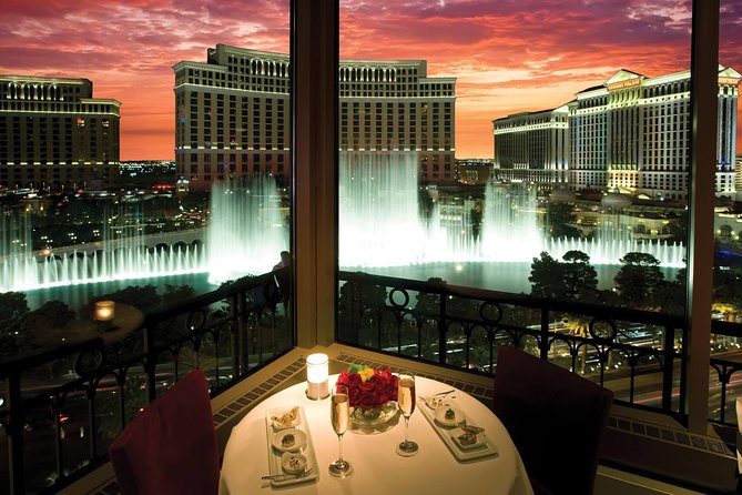 Helicopter Flight of the Las Vegas Strip with Eiffel Tower Dinner - Eiffel Tower Restaurant on the 11th Floor: Views and a Fixed 3-Course Meal