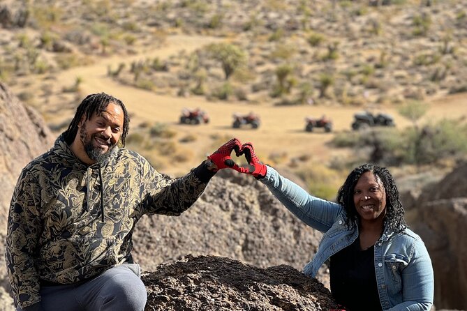 Hidden Valley and Primm Extreme ATV Tour from Las Vegas - McCullough Mountain Range and the rugged backdrop effect