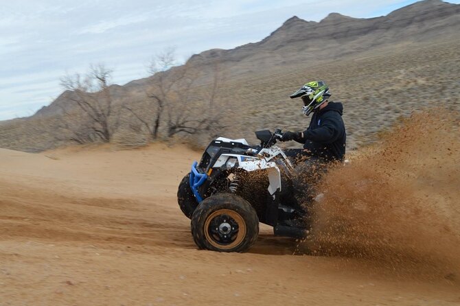 Hidden Valley and Primm Extreme ATV Tour from Las Vegas - The ATV itself: Polaris Scrambler 850 and what it implies