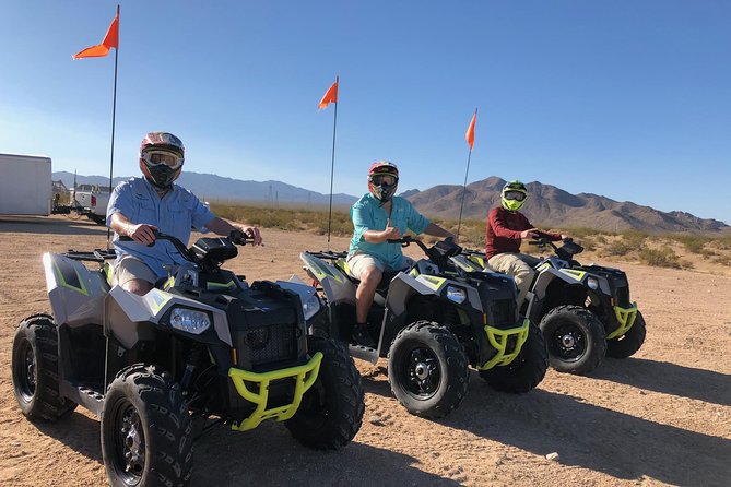 Hidden Valley ATV Half-Day Tour from Las Vegas - McCullough Mountain Range and the Primm Valley overlook payoff