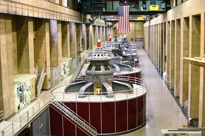 Hoover Dam Comedy Tour with Lunch and Comedy Club Tickets - Inside Hoover Dam: Generator Room Views and the Visitor Center