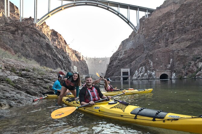 Hoover Dam & Hot Springs Kayak Tour with Lunch & Expert Guide - Kayaking From the Hoover Dam Base, Not Just the Waterfront