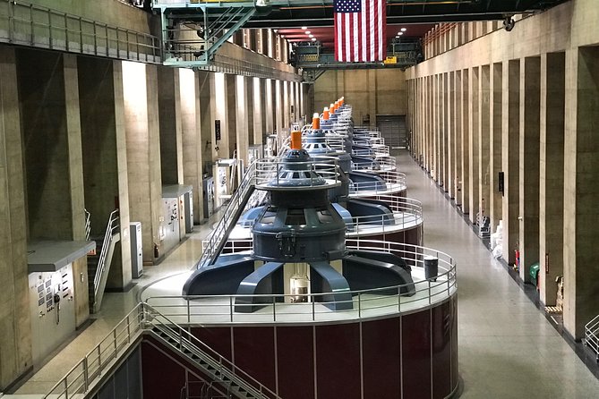 Hoover Dam Power Plant Historic Era Railroad Museum Tour - Pickup and timing: starting at 8:00 am