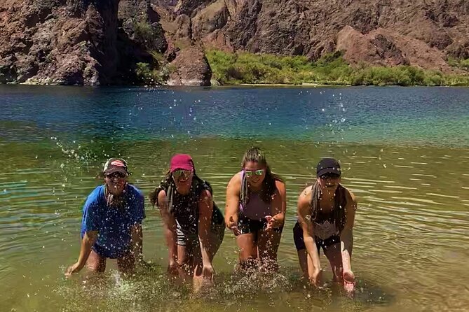 Hoover Dam Raft Tour with Transport & Swim in Black Canyon - On-board guidance: how names like Sarah and Paul fit in
