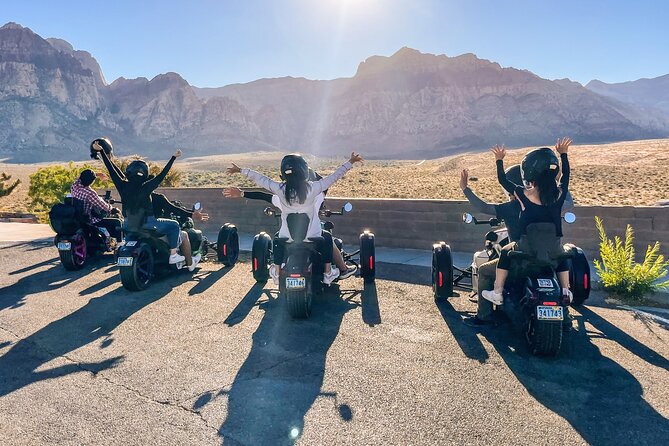 Hoover Dam Self-Guided Tour on a CanAm Trike - The ride itself: cruising with Lake Mead National Park views