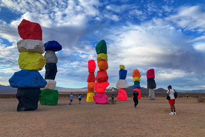 Hoover Dam Walk-On-Top Tour w/ Seven Magic Mountains & Vegas Sign - Seven Magic Mountains: A Free 30-Minute Color Break Outside the City