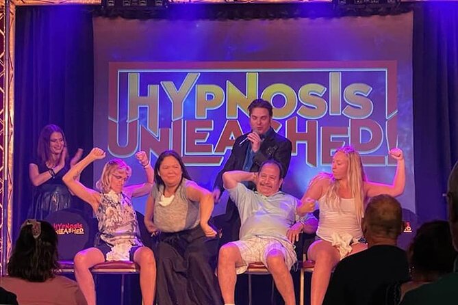 Hypnosis Unleashed Vegas’ Comedy Hypnosis Show - Fremont Street time: the quick Downtown add-on near Four Queens