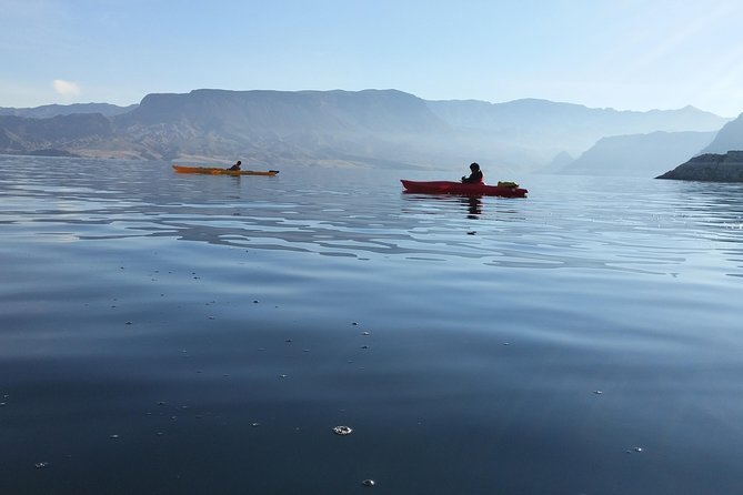 Lake Mead Kayak Adventure for All Skill Levels from Las Vegas - Hoover Dam stories from your guide during the ride