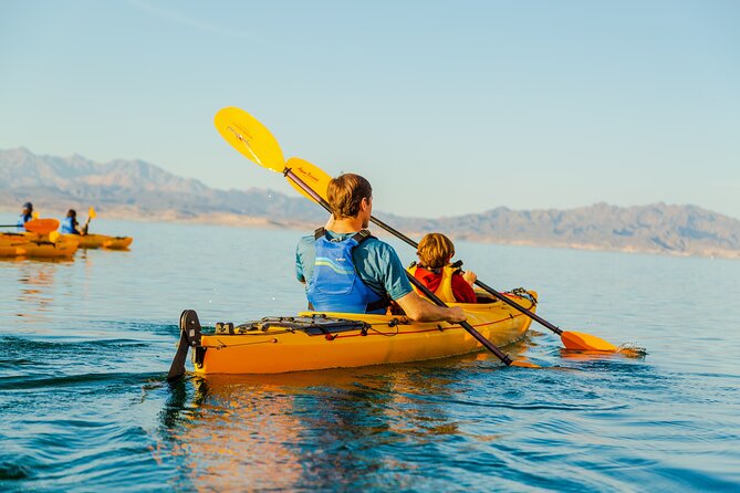 Lake Mead Sunset Kayak Tour with Dinner, Swim & Campfire - Paddling to the Boulder Islands: More Than Just a Row