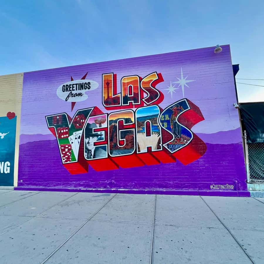 Las Vegas: 18b Arts District Walking Adventure - Public Art Stops: Radial Symmetry and Snowball the Cat