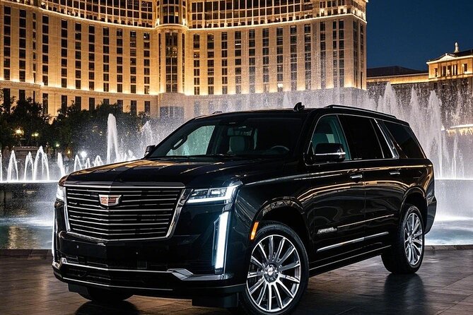 Las Vegas Airport Round Trip Service - Comfort and Convenience: Bottled Water, A/C, and Private Space