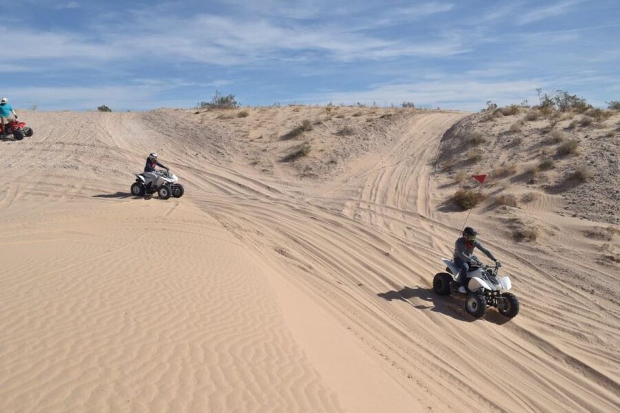 Las Vegas: Amazing Mojave Desert Nellis Dunes ATV Tour. - Nellis Dunes ATV tour, the real logistics you will care about