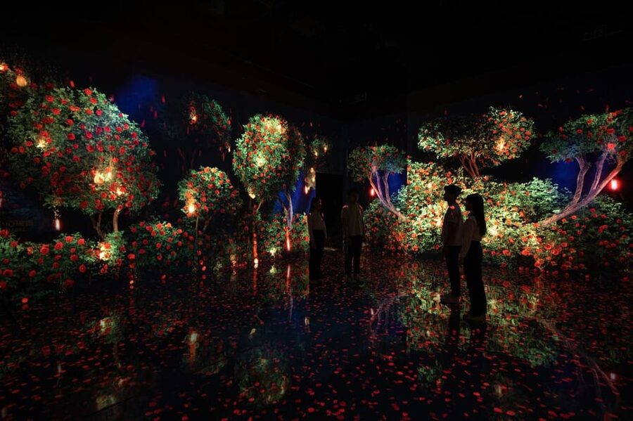 Las Vegas: Arte Museum Las Vegas Immersive Art Exhibition - The Tea Bar upgrade: a short break with an extra art layer