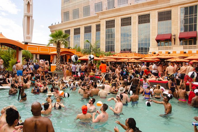 Las Vegas Day Club Crawl & Party Bus VIP Tour - The Second Pool Stop Reality: Expect Two Venues, Not a Perfect Map