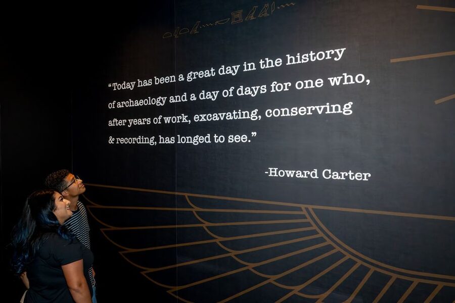 Las Vegas: Discovering King Tut’s Tomb Exhibit at the Luxor - The two-part route: King Tut’s world, then Howard Carter’s quest