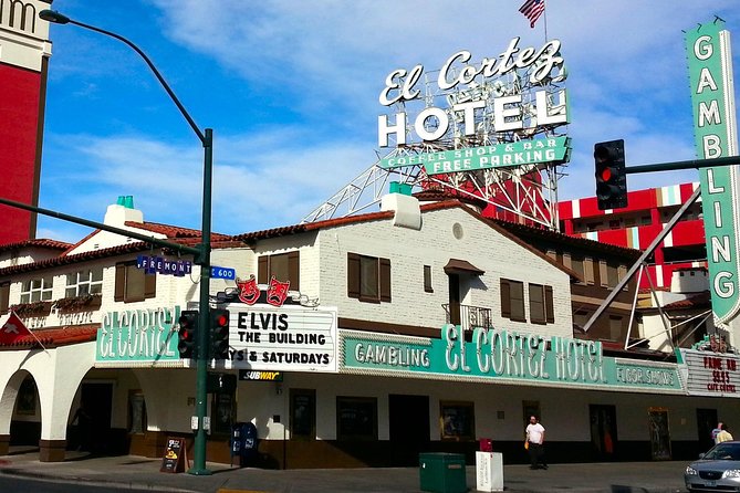 Las Vegas Downtown & Fremont Street - Guided Walking Tour - 1 Fremont St and the Museum Stop: Landmarks With a Narrative