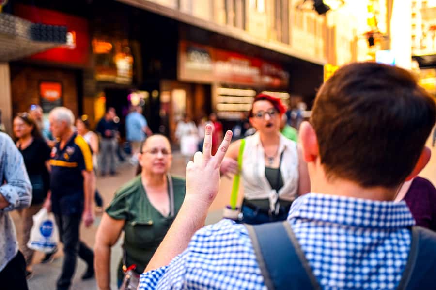 Las Vegas Downtown walking Secret Food Tour - The ninth island idea, Hawaiian flavors, and a chocolate detour