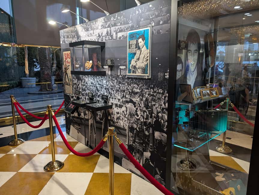 Las Vegas: Elvis Presley History Walking Tour of Landmarks - The Peppermill Milkshake Finish, Plus the Included Drink Option