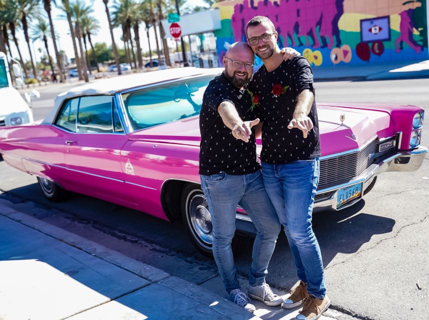 Las Vegas: Elvis Themed Wedding with Limousine - The 2-hour flow in real terms, limousine pickup to final photos