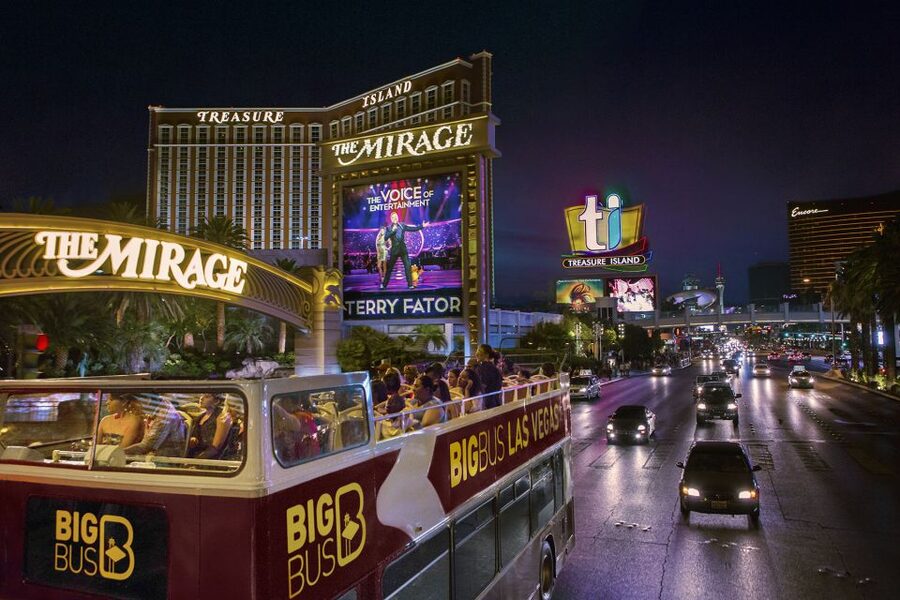 Las Vegas Explorer Pass: Tickets for 2-7 Attractions - Big Bus Hop-On Hop-Off and Fly LINQ Zipline: Build Your Vegas Loop