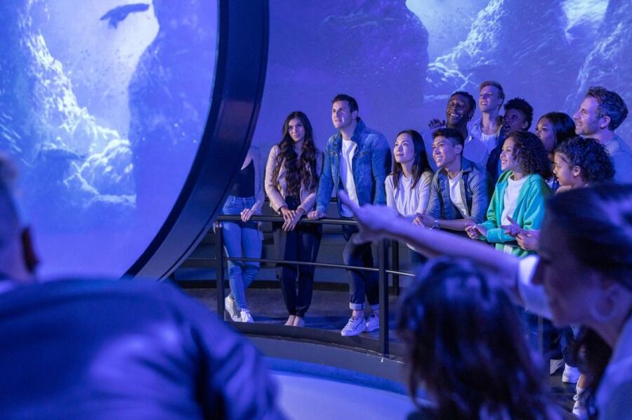 Las Vegas: Flyover in Las Vegas Experience Ticket - The motion-seat theater and 52-ft screen, where the illusion comes from