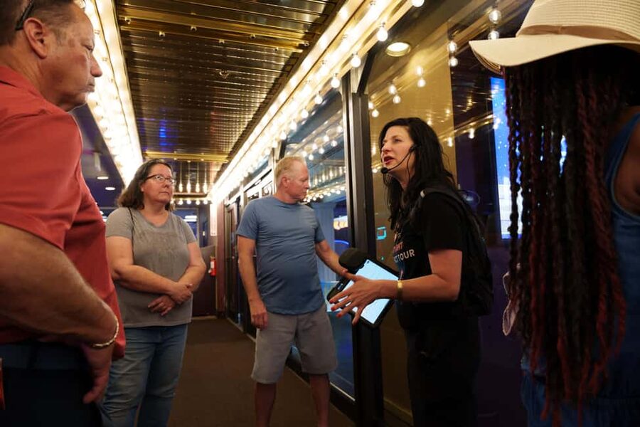 Las Vegas: Fremont Street Secrets & Red Light History Walk - Meeting at the Plaza, Then Getting Oriented Fast