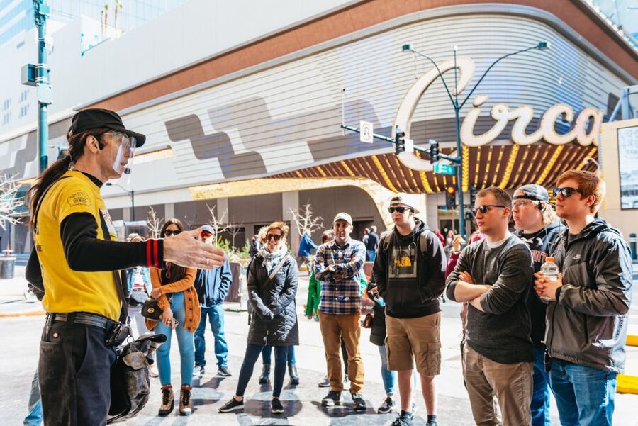 Las Vegas: Fremont Street Walking Tour - Union Station site: the origin story that changes how you see everything