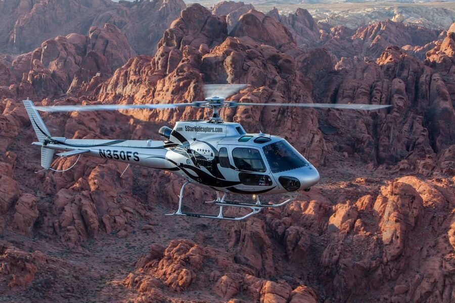 Las Vegas: Grand Canyon Heli Tour and Valley of Fire Landing - Hoover Dam, Lake Mead, and Fortification Hill From the Sky