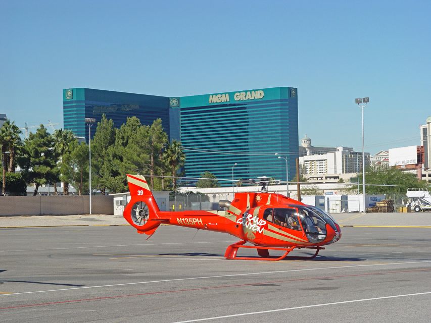 Las Vegas: Grand Canyon Helicopter Air Tour with Vegas Strip - Setting Off From the VIP Papillon Terminal Near the Strip