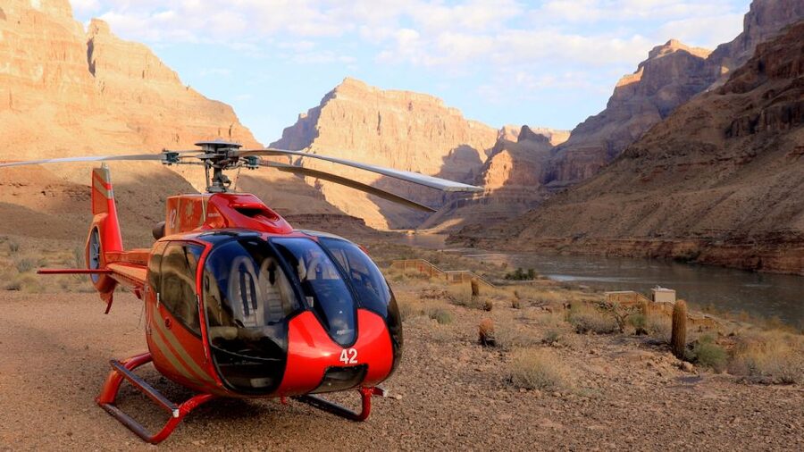 Las Vegas: Grand Canyon Helicopter Ride, Boat Tour & Skywalk - The real start: Boulder City airport timing, and why it feels early