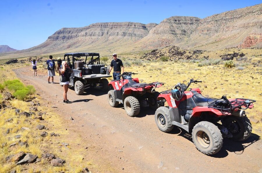 Las Vegas: Grand Canyon North ATV Tour with Scenic Flight - The Polaris Ranger or ATV Ride: The Route Matters