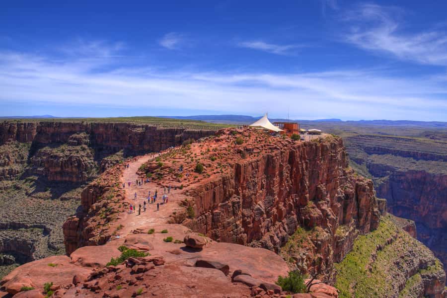 Las Vegas: Grand Canyon West Rim Tour with Helicopter Flight - Joshua Tree Forest and the Drive West