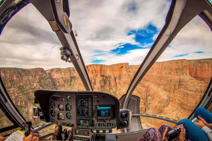 Las Vegas: Grand Canyon West Rim Tour with Helicopter Flight - Hoover Dam View From Pat Tillman Memorial Bridge