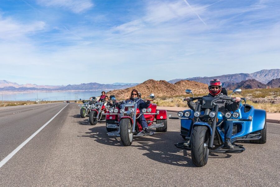Las Vegas: Hoover Dam Trike Tour - The real draw: Hoover Dam and Lake Mead from the road