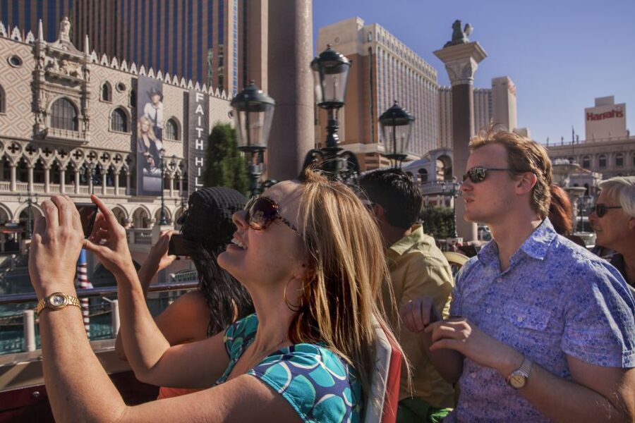 Las Vegas: Hop-on Hop-off Sightseeing Tour by Open-Top Bus - Stops are spread out: the walking reality check