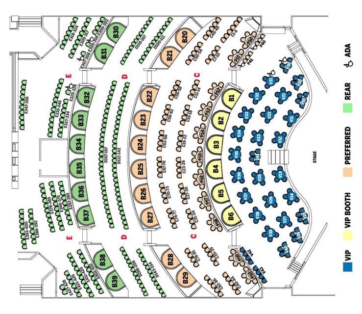 Las Vegas: iLuminate Show at The STRAT Admission Ticket - Entering The STRAT theater, and how to choose your seat
