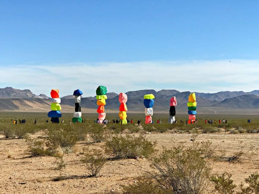 Las Vegas: Mojave Desert, 7 Magic Mountains, Vegas Sign Tour - Seven Magic Mountains: Ugo Rondinone’s giant rock sculpture in the desert
