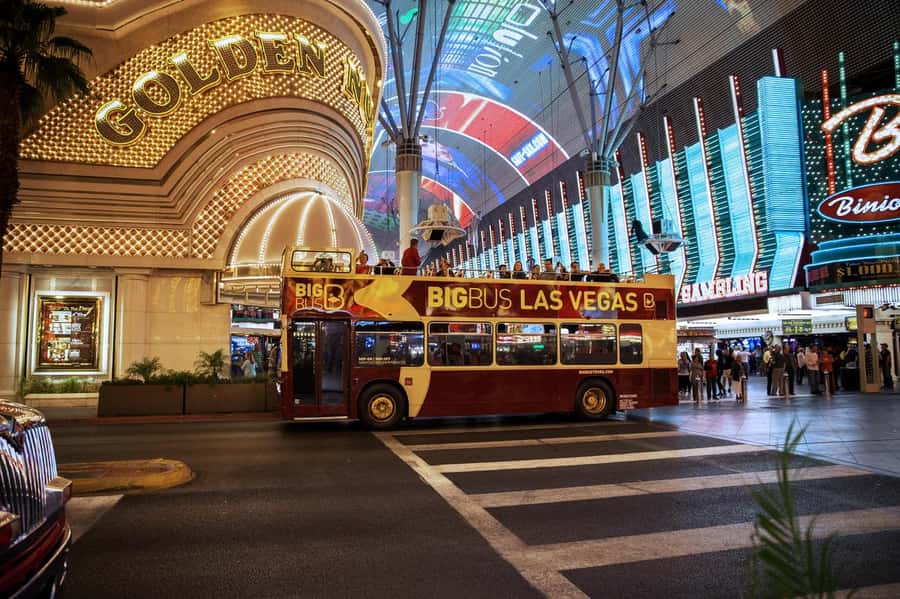 Las Vegas: Neon Museum Experience & Vegas Open-Top Bus Tour - Strip at Night: Top Deck Views Plus Audio History