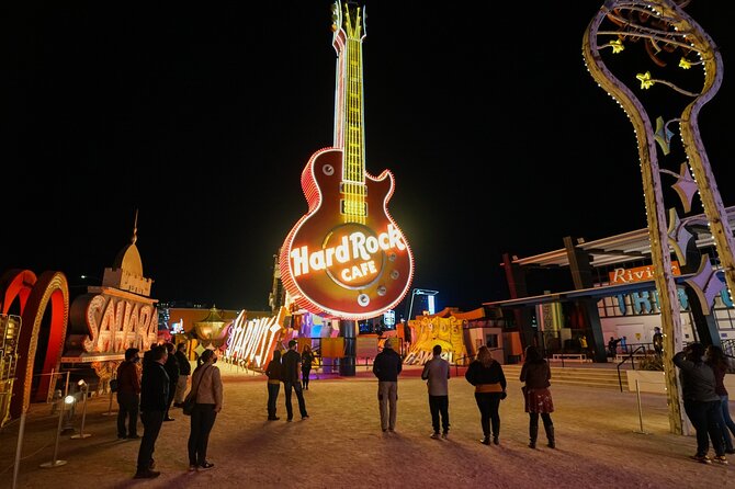 Las Vegas Night Flight by Helicopter with Neon Museum Admission - Brilliant Jackpot in the North Boneyard: A Vegas-Style Light Show
