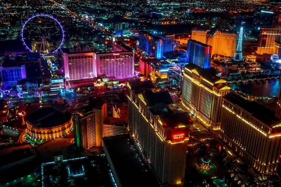 Las Vegas: Night Helicopter Flight and Neon Museum Tour - The Neon Boneyard guided tour with 250+ retired signs
