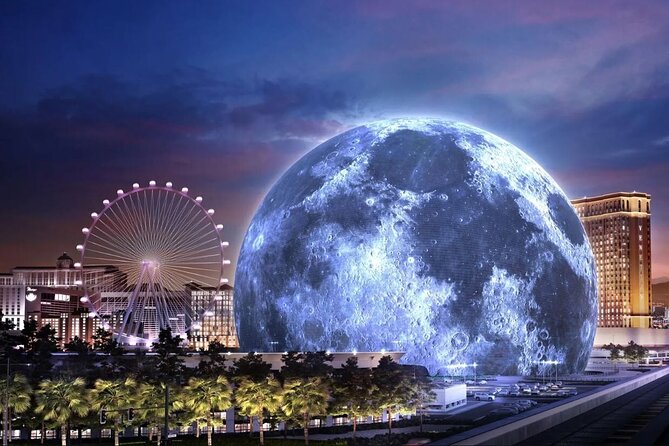 Las Vegas Night Tour High Roller Wheel Ride Guided Tour Option - Fremont Street Experience, Binion’s $1 Million Display, and the Golden Nugget Nugget