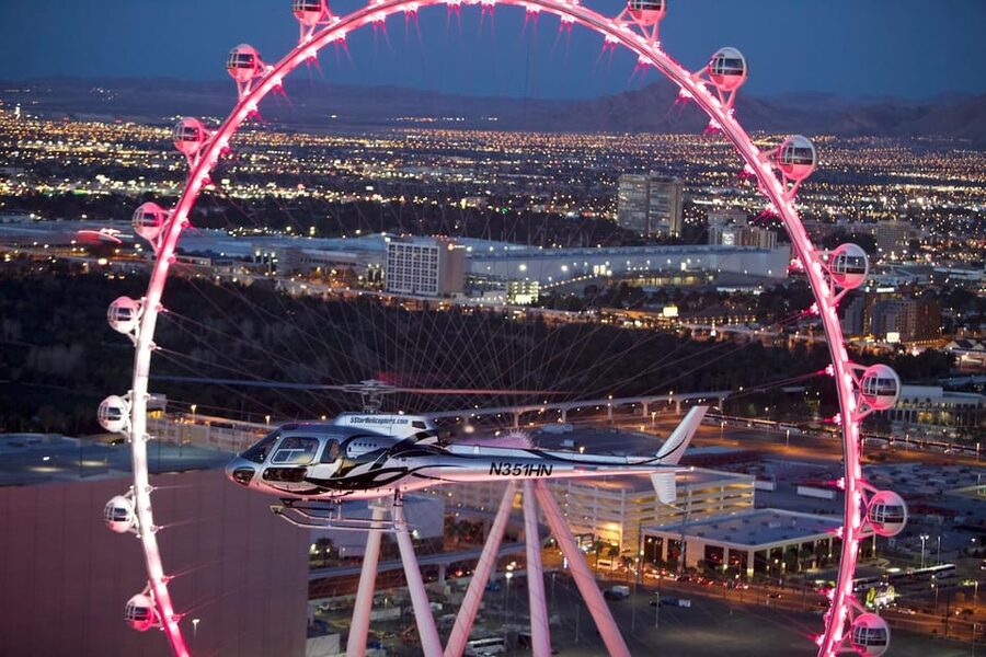 Las Vegas: Nighttime Helicopter Flight over the Strip - Comfort Details That Matter: Air-Conditioned, Forward Facing, Small Group