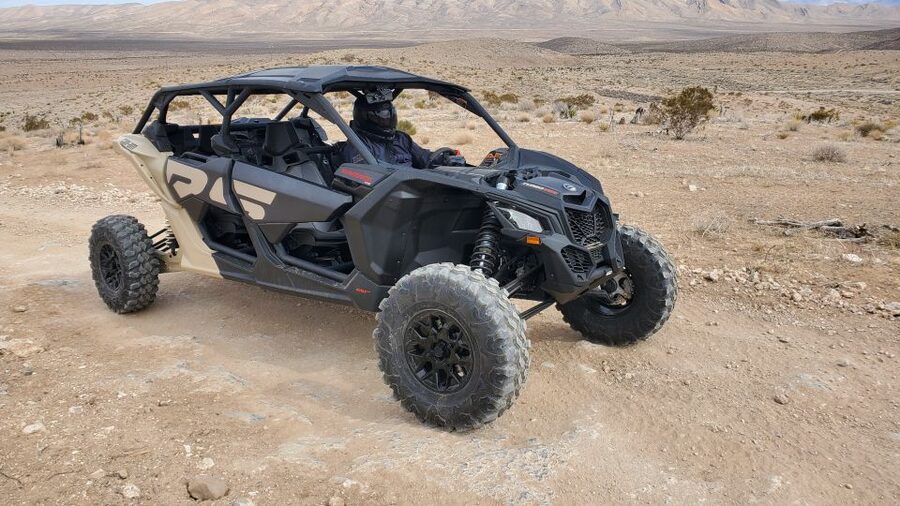 Las Vegas: Off-Road UTV Experience at Adrenaline Mountain - Can-Am UTVs with real safety gear, not just a fast ride