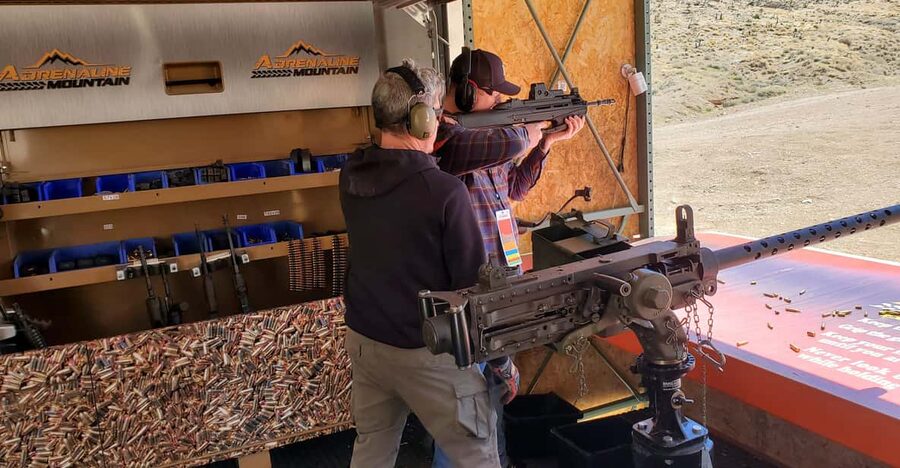 Las Vegas: Outdoor Shooting Experience - The gun lineup: what you can actually choose to shoot