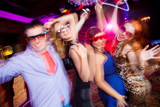 Las Vegas Party Bus Club Crawl - The party bus segment: open bar energy and Strip cruising