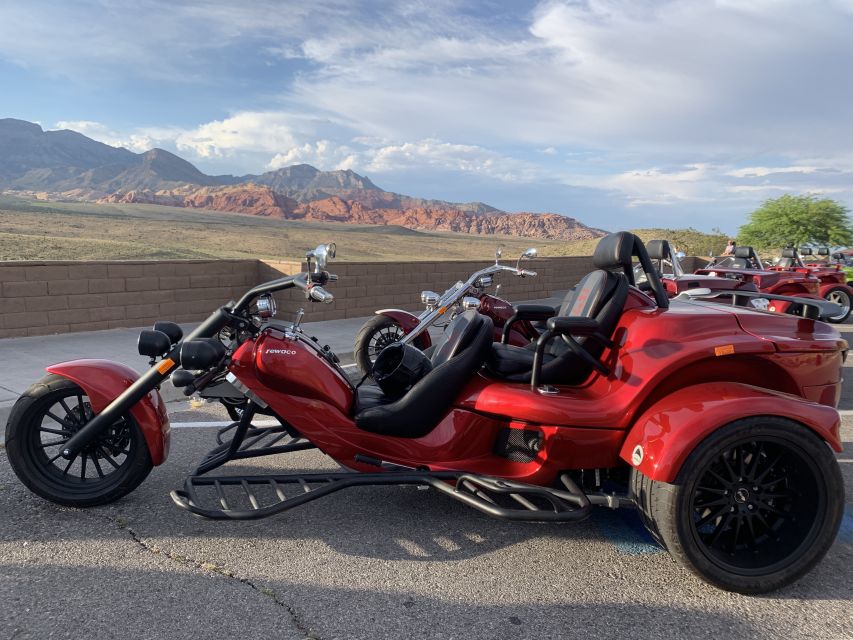 Las Vegas: Red Rock Canyon and Las Vegas Strip Trike Tour - Getting Set Up at Vegas Trike Adventures, and What You Must Bring