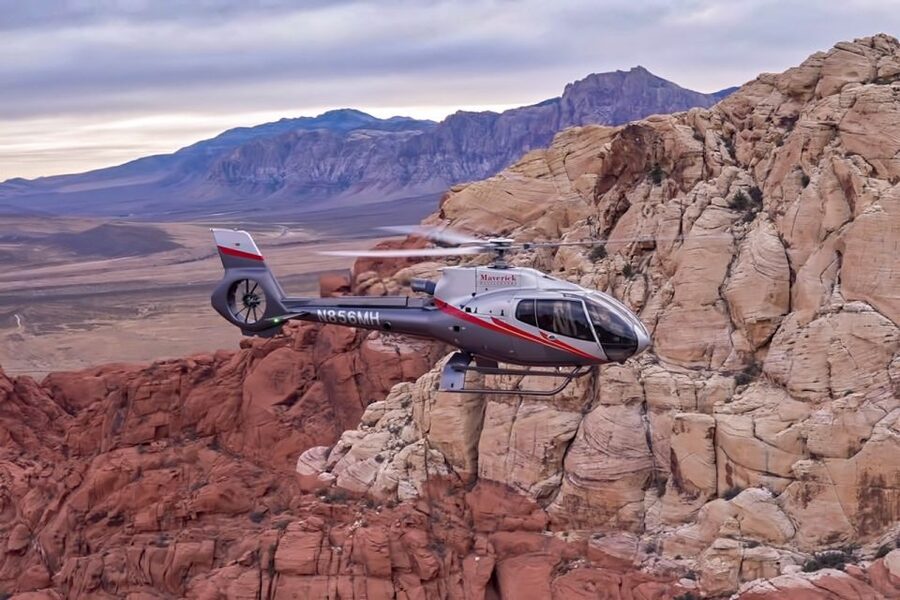 Las Vegas: Red Rock Canyon Helicopter Landing Tour - Eco Star helicopter, small group flow, and the seating reality