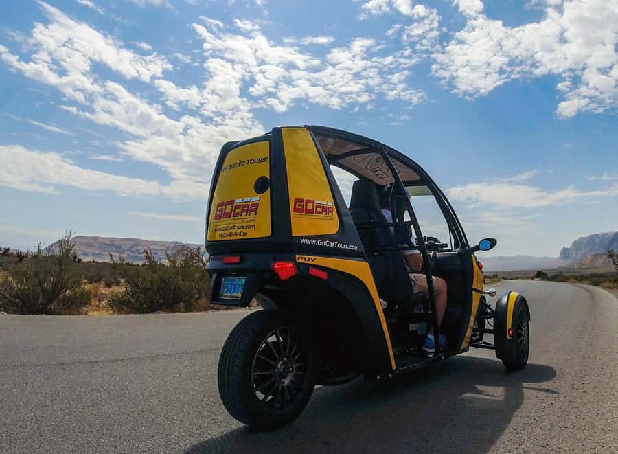 Las Vegas: Red Rock Canyon Ticket and Audio Tour in a GoCar - Check-in near Pawn Stars, then roll out in your electric mini-car