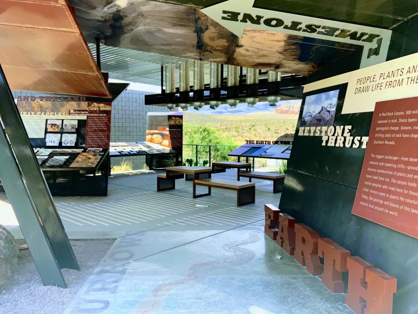 Las Vegas: Red Rock Canyon & Whimsical Cactus Joe's + Lunch - Red Rock Canyon outdoor museum: history you can see in the open
